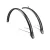 Eurofender Tempo kerékpáros sárvédő szett 28" - 53mm, Suntour és RockShox kompatibilis, fényes fekete