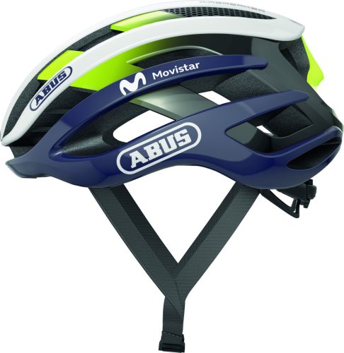 ABUS kerékpáros sport sisak AirBreaker, In-Mold, Movistar Team 24 L (59-61 cm)