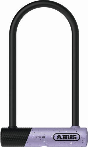 ABUS U-lakat Ultra 410K/170 HB230, USH tartóval, lila