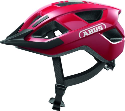ABUS kerékpáros városi sisak Aduro 3.0 LED, In-Mold, blaze red L (58-62 cm)