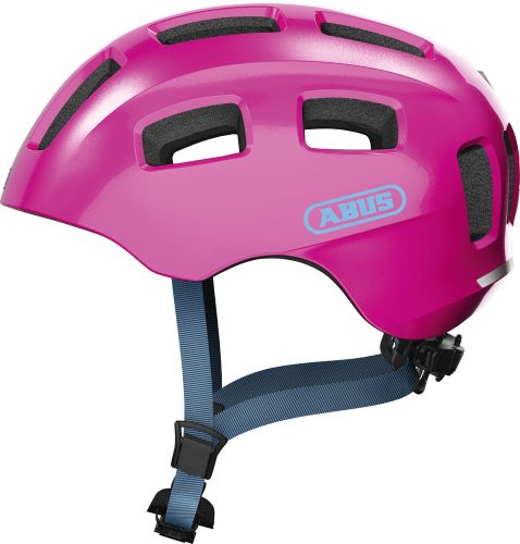 ABUS kerékpáros gyerek sisak Youn-I 2.0, In-Mold, sparkling pink, M (52-57 cm)