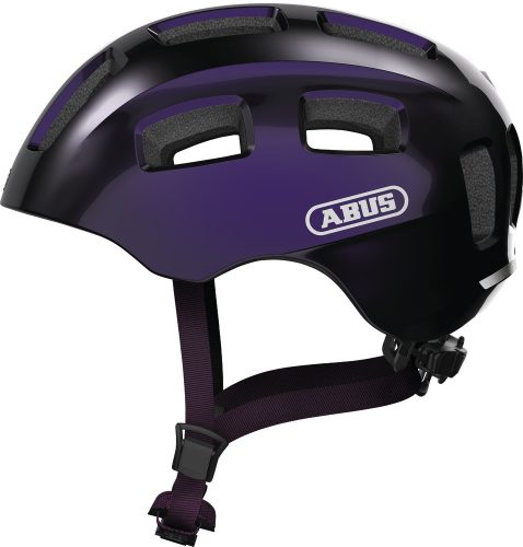 ABUS kerékpáros gyerek sisak Youn-I 2.0, In-Mold, black violet, S (48-54 cm)