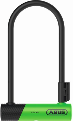 ABUS U-lakat Ultra 410K/170 HB230, USH tartóval, zöld