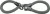 ABUS láncos lakat Infinity Loop 1806/140, slow green