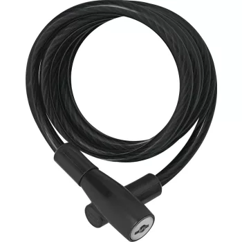   ABUS spirál lakat 3506K/120, fekete (07355 cikkszámú - 1950/120 helyettesítõ)