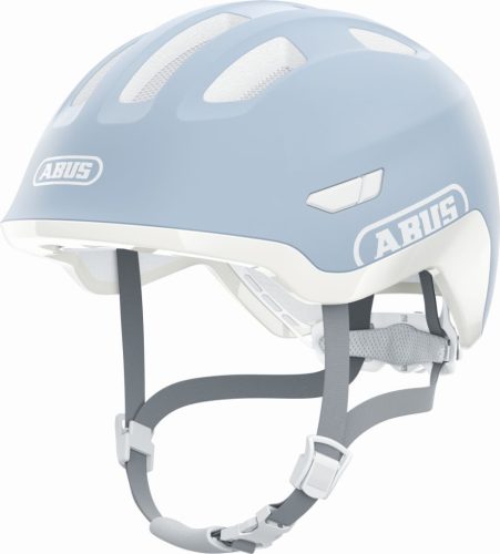 ABUS kerékpáros gyerek sisak Smiley 3.0 ACE LED, In-Mold, pure aqua, M (50-55 cm)