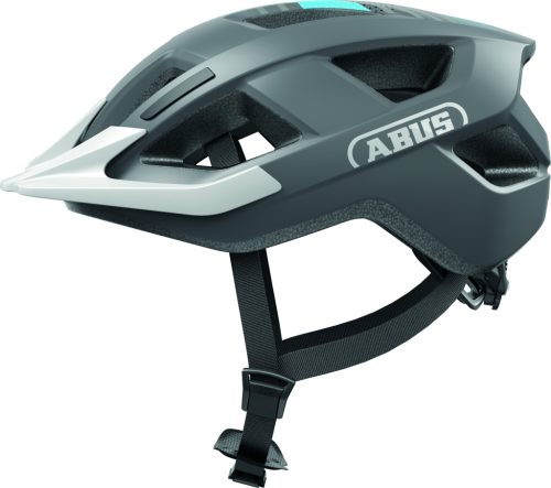 ABUS kerékpáros városi sisak Aduro 3.0 LED, In-Mold, race grey S (51-55 cm)