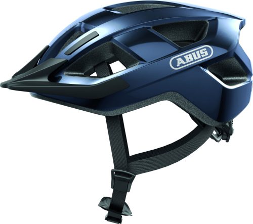 ABUS kerékpáros városi sisak Aduro 3.0 LED, In-Mold, midnight blue M (52-58 cm)