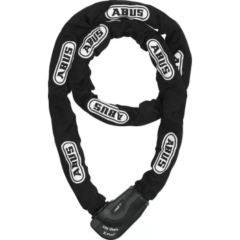   ABUS láncos lakat Granit CityChain XPlus 1060/170, XPlus zárszerkezettel, fekete, adott kulcshoz (kulcs számát kérem a megjegyzésbe írni)
