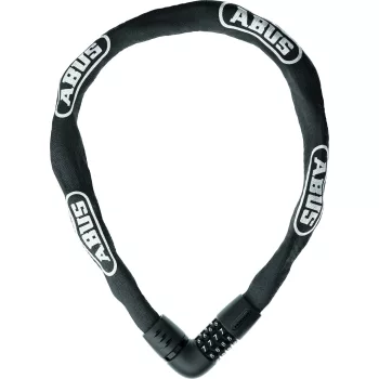  ABUS láncos lakat számzárral Tresor 6807C/85, fekete (7mm)
