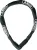 ABUS láncos lakat számzárral Tresor 6807C/140, fekete (7mm)