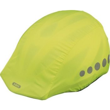   ABUS Lumino biztonsági fényvisszaverős sisak esővédő Raincap, unisex, neon sárga