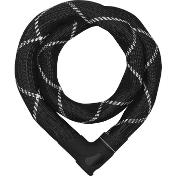 ABUS láncos lakat Iven Chain 8210/110, fekete