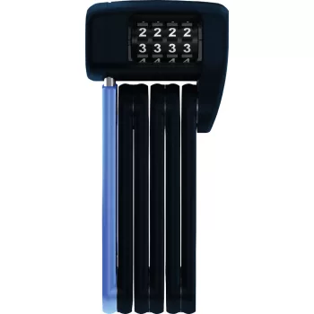   ABUS hajtogatható lakat számzárral BORDO Lite Mini 6055C/60, Movistar Team
