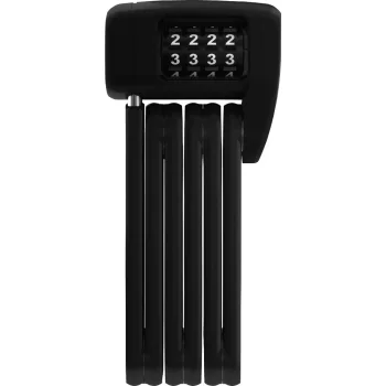   ABUS hajtogatható lakat számzárral BORDO Lite Mini 6055C/60, SH tartóval, fekete
