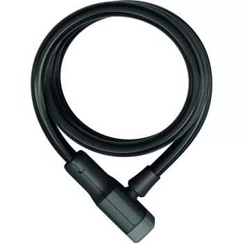   ABUS kábel lakat 6412K/120, fekete (13407 cikkszámú - 6415K/120/15 helyettesítõ)