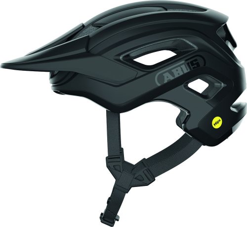 ABUS kerékpáros sport sisak Cliffhanger MIPS, In-Mold, velvet black, L (57-61 cm)