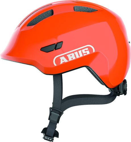 ABUS kerékpáros gyerek sisak Smiley 3.0, In-Mold, shiny orange, S (45-50 cm)