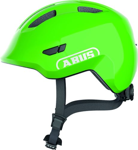ABUS kerékpáros gyerek sisak Smiley 3.0, In-Mold, shiny green, S (45-50 cm)