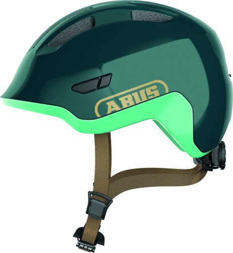 ABUS kerékpáros gyerek sisak Smiley 3.0 ACE LED, In-Mold, royal green, S (45-50 cm)