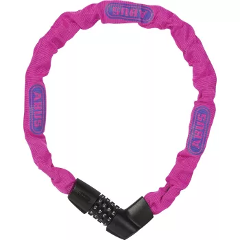   ABUS láncos lakat számzárral Tresor 1385/75, neon pink (6mm)