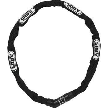   ABUS láncos lakat számzárral Steel-O-Chain 4804C/75, fekete