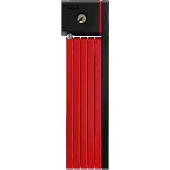   ABUS hajtogatható lakat uGrip BORDO 5700/80, SH tartóval, piros