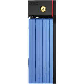   ABUS hajtogatható lakat uGrip BORDO Big 5700/100, SH tartóval, kék