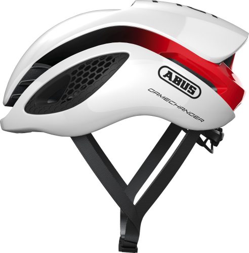 ABUS kerékpáros sport sisak GameChanger, In-Mold, white red, M (52-58 cm)