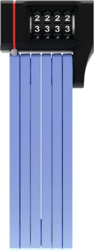 ABUS hajtogatható lakat számzárral uGrip BORDO 5700C/80, SH tartóval, kék