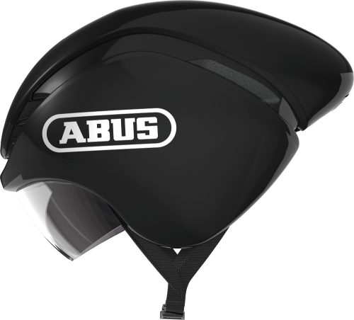 ABUS kerékpáros idõfutam sisak GameChanger TT, In-Mold, shiny black, L (58-62 cm)