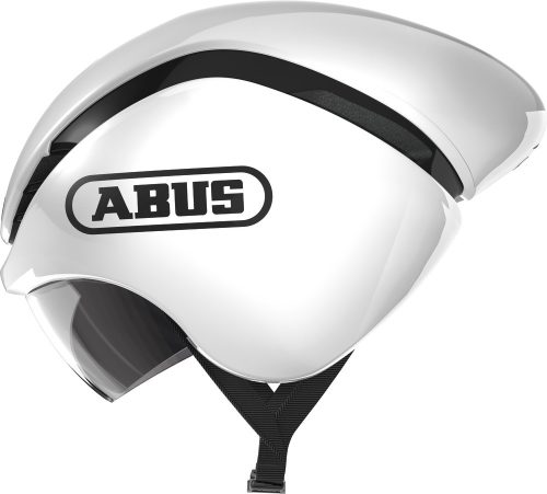 ABUS kerékpáros idõfutam sisak GameChanger TT, In-Mold, shiny white, S (51-55 cm)