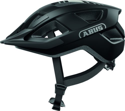 ABUS kerékpáros városi sisak Aduro 3.0 LED, In-Mold, race black L (58-62 cm)