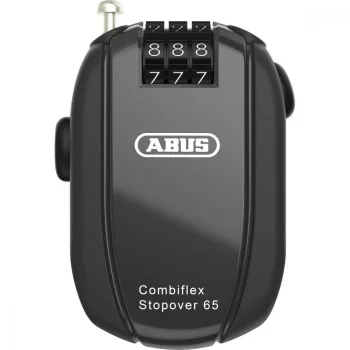   ABUS mini kábellakat számzárral Combiflex StopOver, 65 cm, fekete