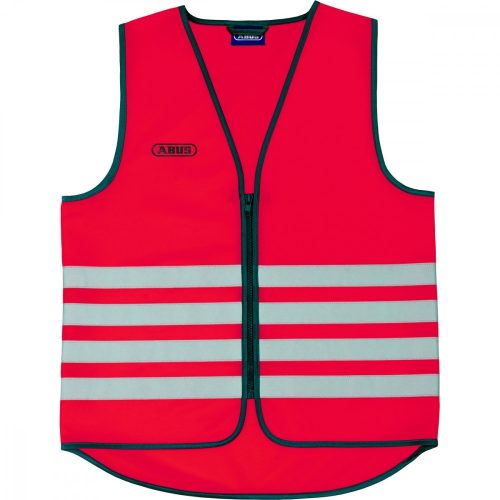 ABUS Lumino biztonságii fényvisszaverős mellény, piros, XL