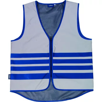   ABUS Lumino biztonságii fényvisszaverős mellény, ezüst, XXXL