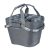 Basil elsõ kosár Classic Carry All Front Basket, KF kompatibilis, kormányadapter nélkül (BA 70177), szürke