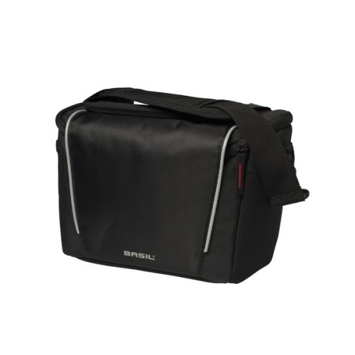 Basil kormánytáska Sport Design Handlebar Bag, KF kompatibilis, kormányadapter nélkül (BA 70177), fekete