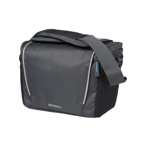 Basil kormánytáska Sport Design Handlebar Bag, KF kompatibilis, kormányadapter nélkül (BA 70177), szürke