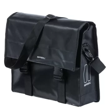   Basil egyoldalas táska Urban Load Messenger Bag, Hook ON, fekete