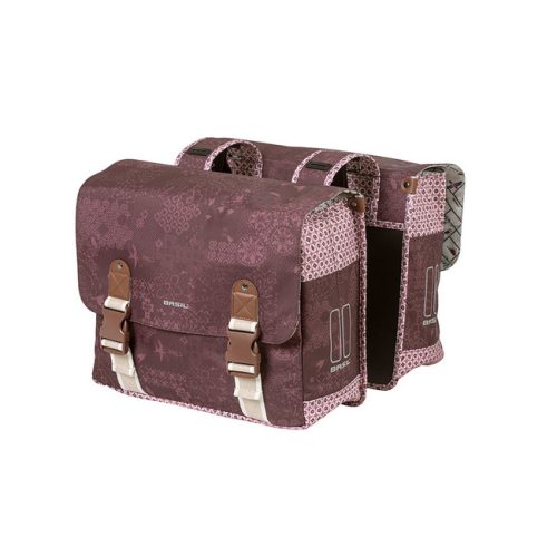 Basil dupla táska Boheme Double Bag, Universal Bridge system, piros