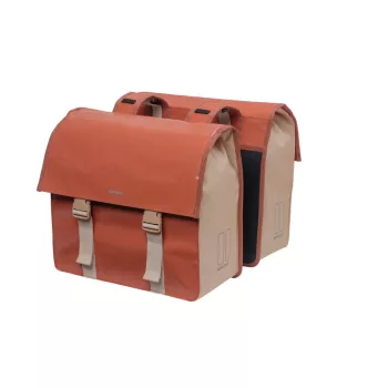   Basil dupla táska Urban Load Double Bag, Universal Bridge system, vörös