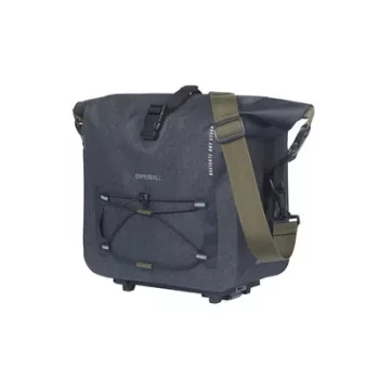  Basil csomagtartó táska Navigator Storm Trunkbag MIK 2.0 adapterrel (TBA 70173), 13literes, szürke