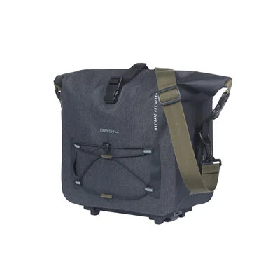Basil csomagtartó táska Navigator Storm Trunkbag MIK 2.0 adapterrel (TBA 70173), 13literes, szürke
