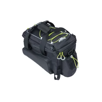   Basil csomagtartó táska Miles Trunkbag XL Pro, Universal Bridge system, fekete lime