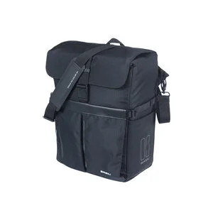 Basil egyoldalas táska Move Commuter Bag, MIK Hooks, fekete