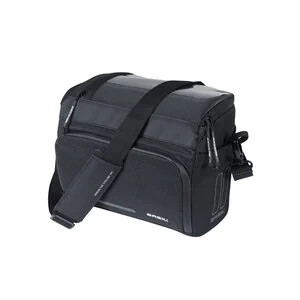 Basil kormánytáska Move Handlebar Bag, KF kompatibilis, kormányadapter nélkül (TBA 70177), fekete