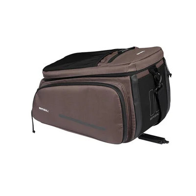 Basil csomagtartó táska Move Trunkbag, MIK 2.0 adapterrel (TBA 70173), 10-26 literes, barna