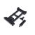 Basil táska/kosár adapter - MIK Adapter Plate 2.0, zárható, segítségével levehetővé tehetők a táskák,kosarak, kompatibilis MIK/MIK-HD (pl. Merida, Giant) vagy MIK Carrier Plate adapterrel