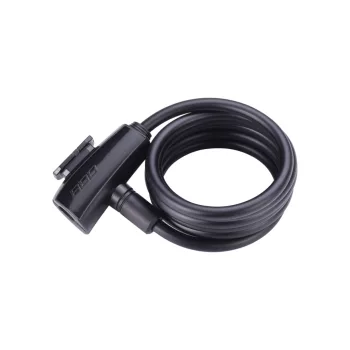   BBB Cycling kerékpáros spirál lakat BBL-61 QuickSafe, 8mmx150cm, fekete